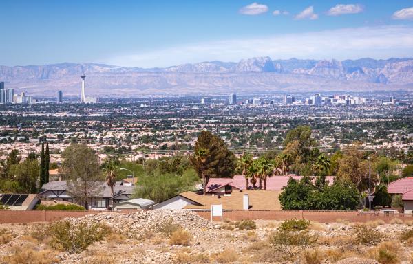 landscape of las vegas