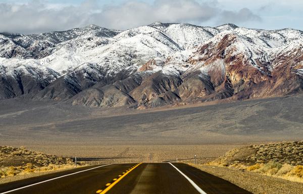 Fish Lake Valley is surrounded by the White Mountains in southwest Nevada, and this is where the PACE project will be built. The project is scheduled to be completed by the end of 2026. Photo by Valley Electric Association. 