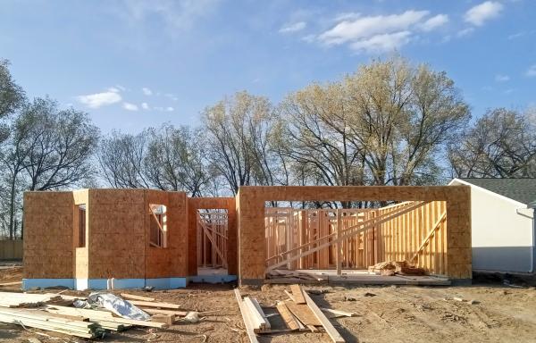 Gertudis Fierro home under construction