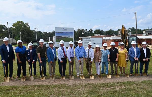 DeSoto Regional Health groundbreaking ceremony. 