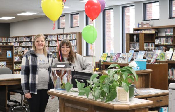 Rock County Librarians Macey Lackoff and Kim Orr