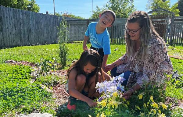 Jaimee Souksan and her two kids were able to realize the American dream of home ownership with the help of a USDA Rural Development loan in Nebraska. 