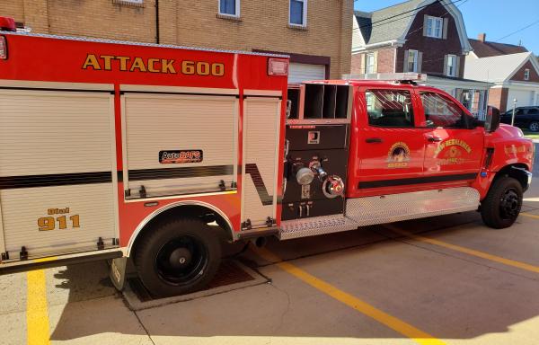 The New Bethlehem Fire Company in New Bethlehem, Pa., received a $196,700 Community Facilities (CF) Direct Loan and $105,800 CF grant in Fiscal Year 2022 to purchase the new fire truck. 