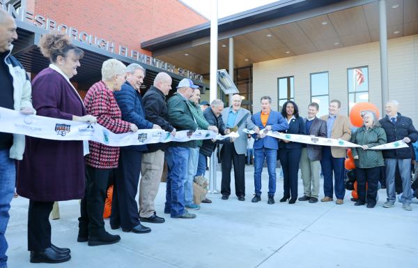 Jonesborough K-8 Elementary School Ribbon Cutting 