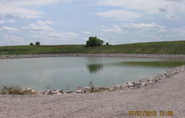 The new lagoon system in Ashton, Nebraska.