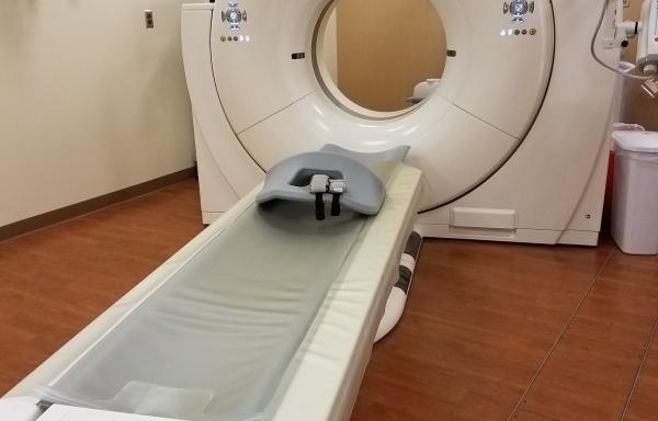 The multi-slice CT scanner provides enhanced scans for the medical providers, both in-house as well as those from other facilities treating