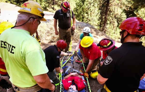 Photo: The volunteers that make up the Wheeler County Search and Rescue team now have the necessary equipment to safely conduct rescues and treat patients.