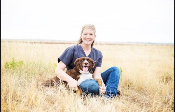 Dr. Keelan Lewis and patient 