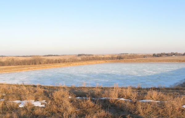 Davey&#039;s new retention lagoon