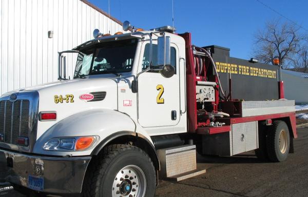 Dupree Fire Truck Photo