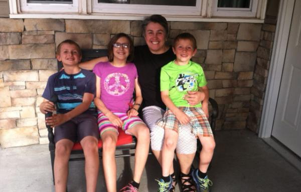 family happy to be home