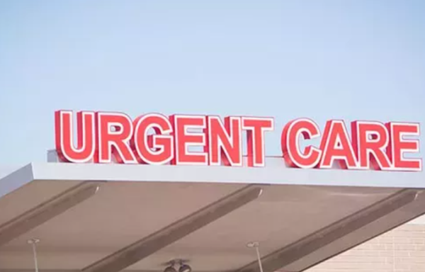 Urgent Care sign on building