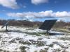 This is a picture of the on-site solar array.