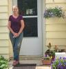 Jeanna Dolezal outside her home